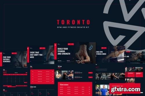 ThemeForest - Toronto v1.0.0 - Gym & Fitness Elementor Template Kit - 34536444