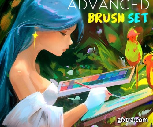 Artstation - Rossdraws Advanced Brush Set