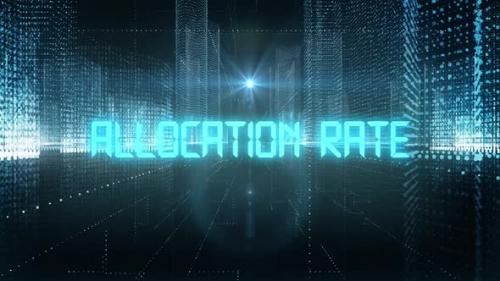 Videohive - Skyscrapers Digital City Tech Word Allocation Rate - 34612575 - 34612575