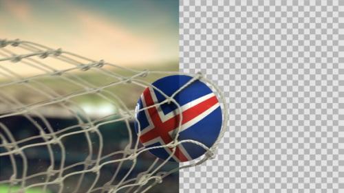 Videohive - Soccer Ball Scoring Goal Day - Iceland - 34613109 - 34613109