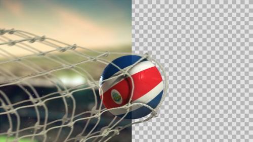 Videohive - Soccer Ball Scoring Goal Day - Costa Rica - 34613110 - 34613110