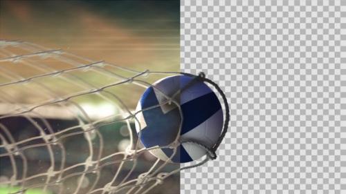 Videohive - Soccer Ball Scoring Goal Night - Finland - 34613111 - 34613111