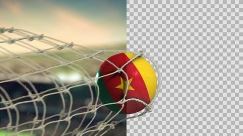 Videohive - Soccer Ball Scoring Goal Day - Cameroon - 34613115 - 34613115