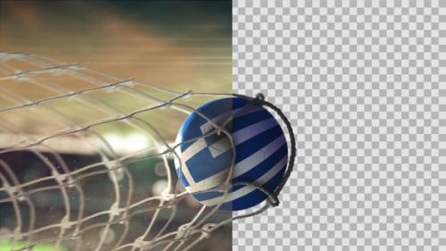 Videohive - Soccer Ball Scoring Goal Night - Greece - 34613121 - 34613121