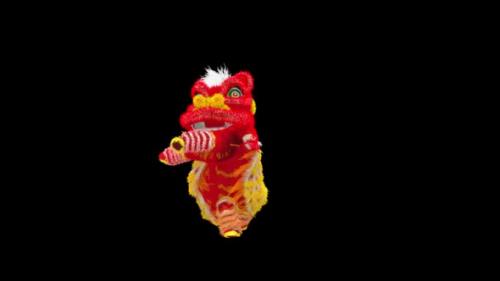 Videohive - 38 Chinese New Year Lion Dancing HD - 34613389 - 34613389