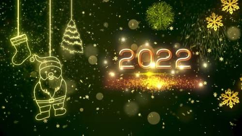 Videohive - 2022 Happy New Year Intro V3 - 34613865 - 34613865