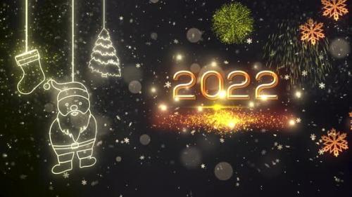 Videohive - 2022 Happy New Year Intro V2 - 34613868 - 34613868