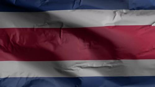 Videohive - Costa Rica Flag - 34614571 - 34614571