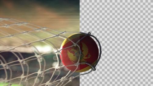 Videohive - Soccer Ball Scoring Goal Night - Montenegro - 34615095 - 34615095