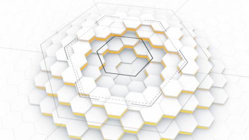 Videohive - Honeycomb Array Logo - 34569225 - 34569225