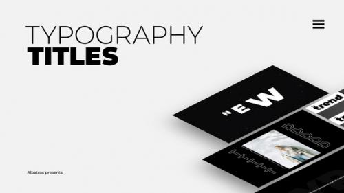 Videohive - Typography Titles | Final Cut Pro - 34580143 - 34580143