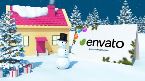 Videohive - Christmas World Logo - 34599635 - 34599635