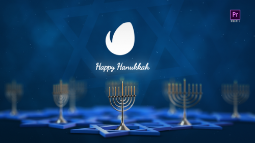 Videohive - Hanukkah Logo Reveal - 34601762 - 34601762