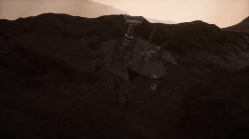 Videohive - Opportunity Mars Exploring the Surface of Red Planet - 34611785 - 34611785