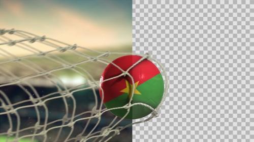 Videohive - Soccer Ball Scoring Goal Day - Burkina Faso - 34614745 - 34614745