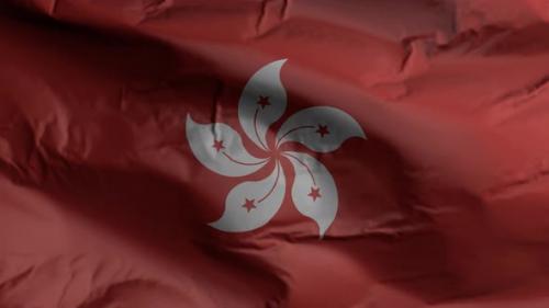 Videohive - Hong Kong Flag - 34614762 - 34614762