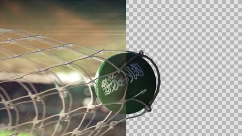 Videohive - Soccer Ball Scoring Goal Night - Saudi Arabia - 34615091 - 34615091