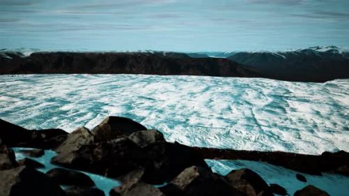 Videohive - Alaska Glacier in Mountains Landscape - 34615313 - 34615313