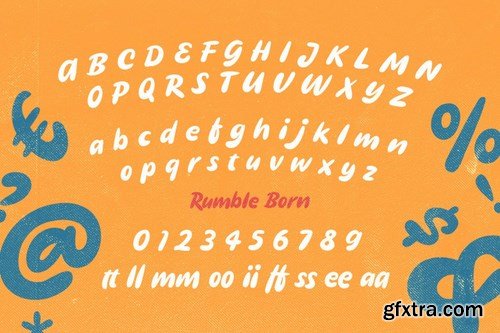 Rumble Born Font