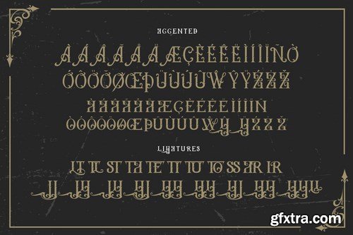 Altery One - classic blackletter