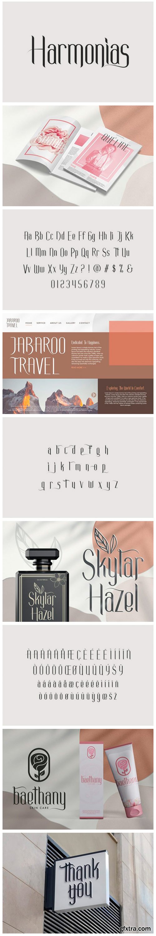 Harmonias Font