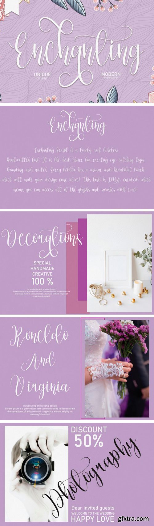 Enchanting Script Font