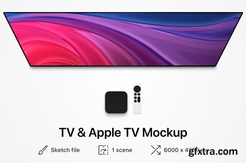 TV & Apple TV Mockup