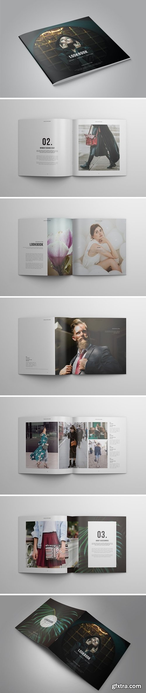 Square Lookbook Template