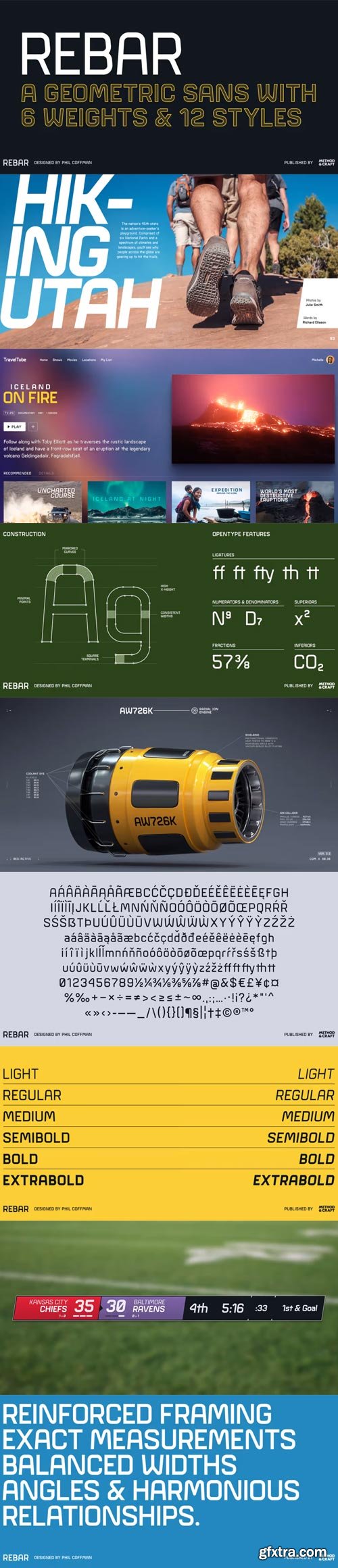 Rebar Font Family