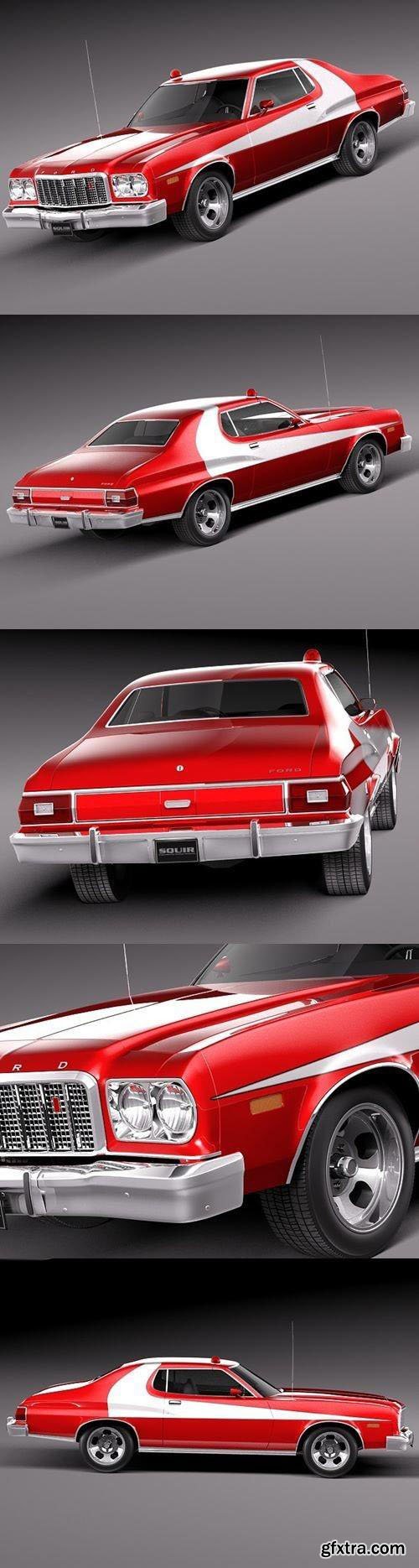 Ford Gran Torino 1975 Starsky n Hutch