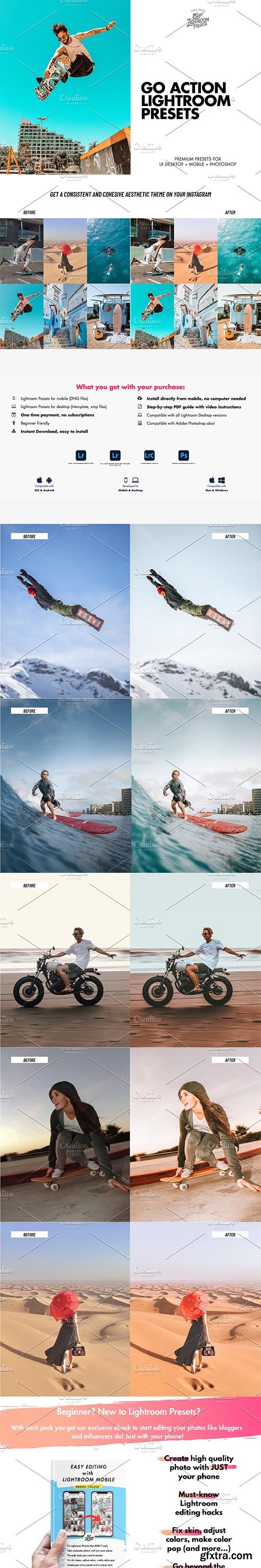 CreativeMarket - Lightroom Presets Action Sports 6636561