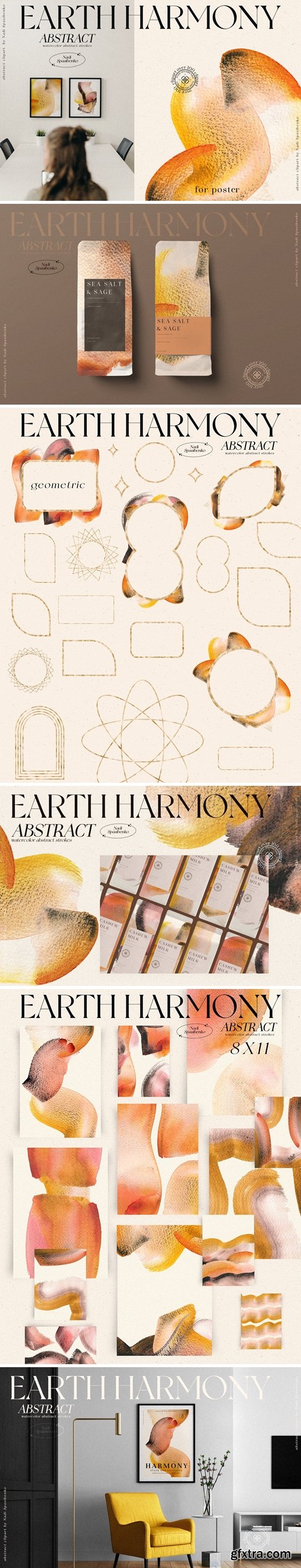 EARTH HARMONY || Abstract Set