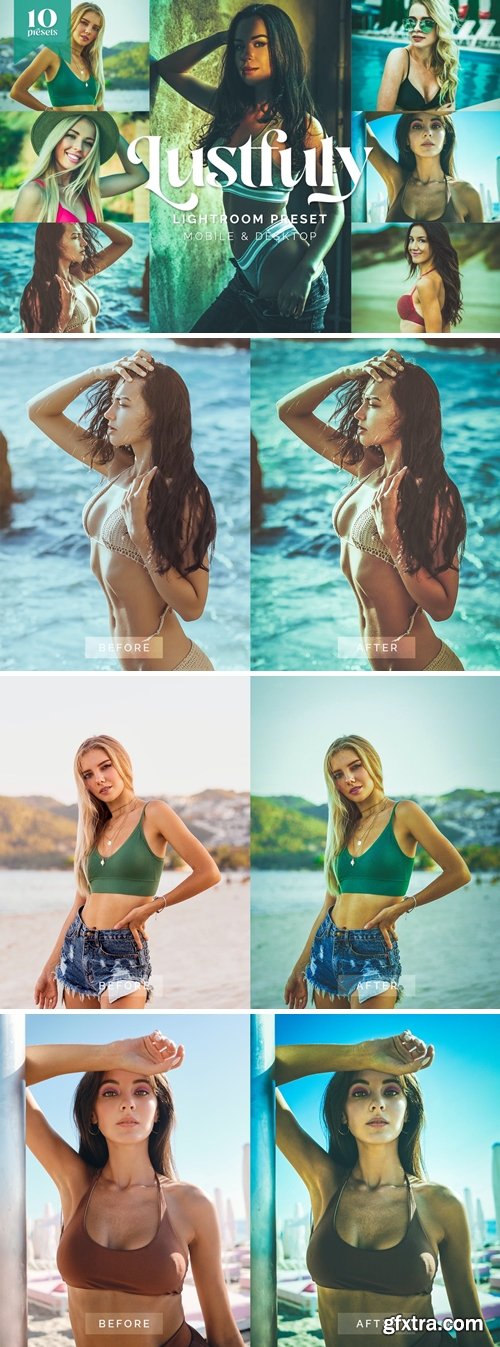 Lightroom Presets - Lustful Green Retro Tones - TW