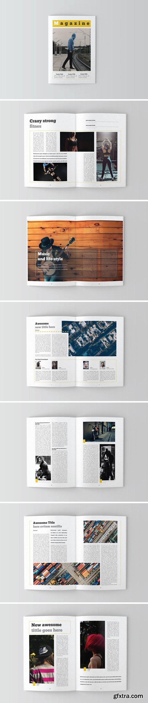 Magazine Template Vol.1