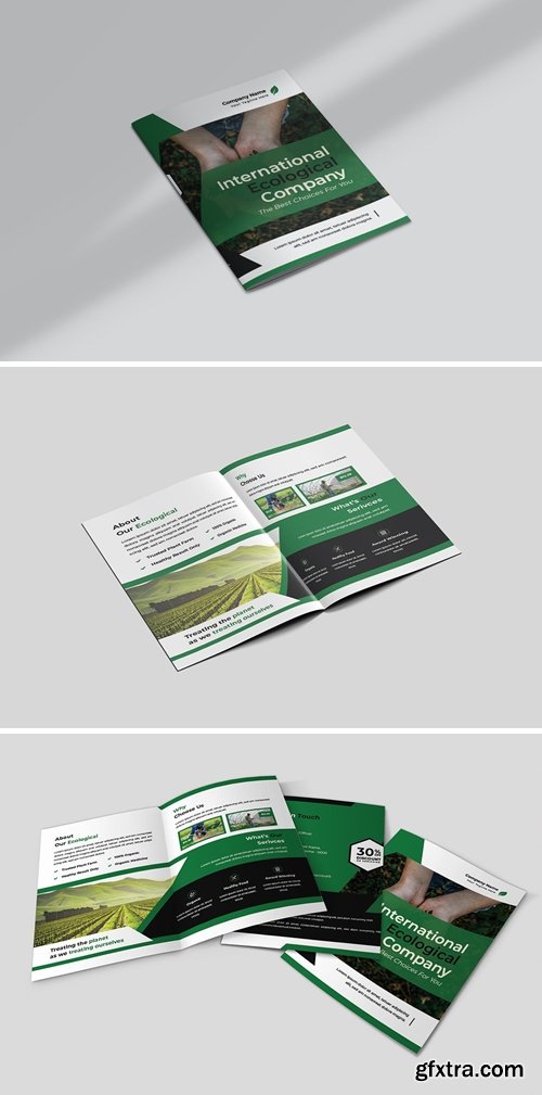 Ecological Company Bifold Brochure