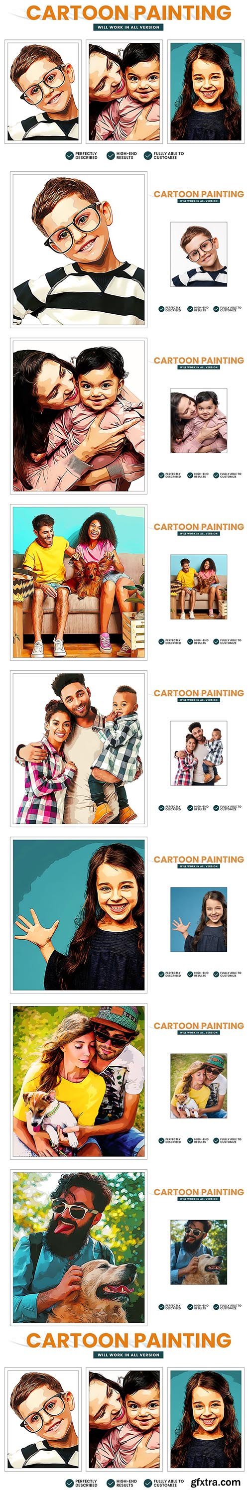 CreativeMarket - Cartoon Painting Effect 6561117