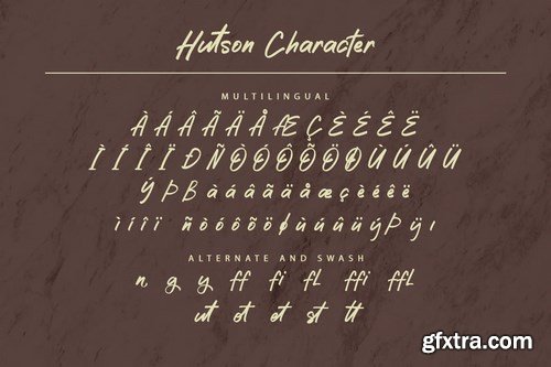 Hutson Brush Script Font