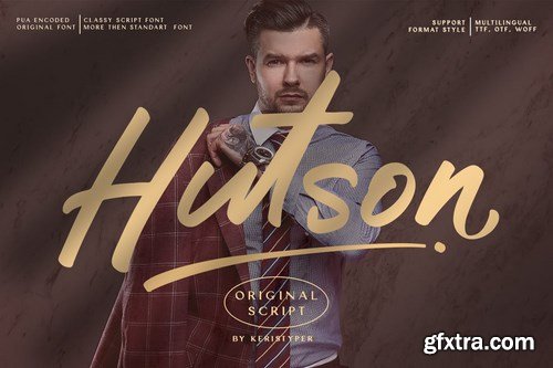 Hutson Brush Script Font