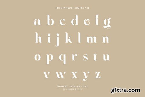 Luckenbach - Modern Serif Font