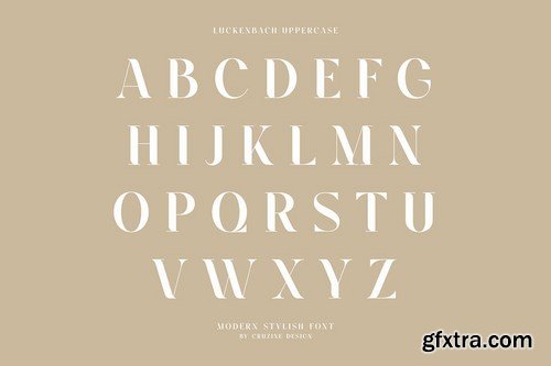 Luckenbach - Modern Serif Font