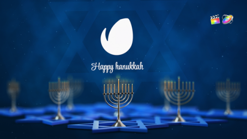 Videohive - Hanukkah Logo Reveal - 34613313 - 34613313