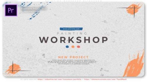 Videohive - Painting Workshop Slideshow - 34615224 - 34615224