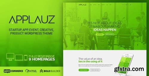 ThemeForest - Applauz v1.3.2 - Software, Technology & Digital - 21053363