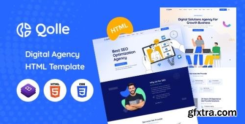 ThemeForest - Qolle v1.0.0 - Creative Digital Agency HTML Template - 34473973