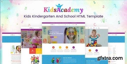 ThemeForest - KidsAcademy v1.1.0 - Kids Kindergarten & School HTML Template (Update: 3 November 21) - 19865771