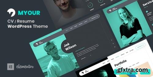 ThemeForest - Myour v1.2.9 - Resume Theme - 27319073