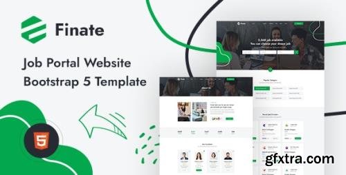 ThemeForest - Finate v1.0.0 - Job Portal Website Template Using Bootstrap 5 - 34406201