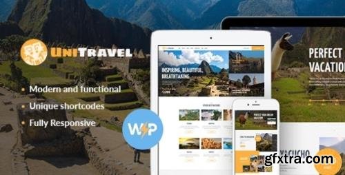 ThemeForest - UniTravel v1.2.4 - Travel Agency & Tourism Bureau WordPress Theme - 19670116