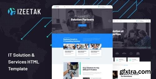 ThemeForest - Izeetak v1.0.0 - IT Solutions & Services HTML Template - 33712408