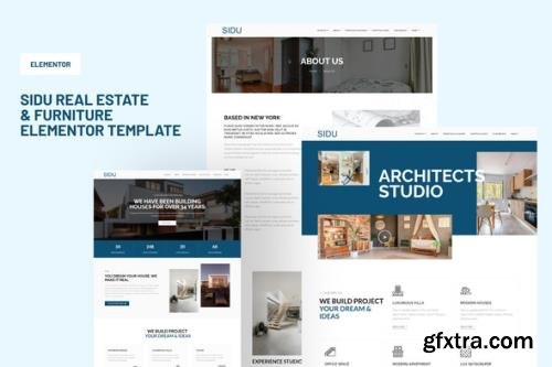 ThemeForest - Sidu v1.0.0 - Real Estate & Furniture Elementor Template Kit - 34578263